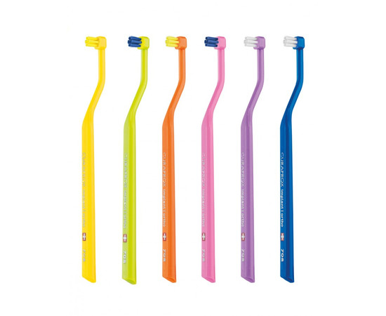 Изображение 2 Монопучковая зубная щетка Curaprox Implant Ortho Implant CS 708 цвета в ассортименте