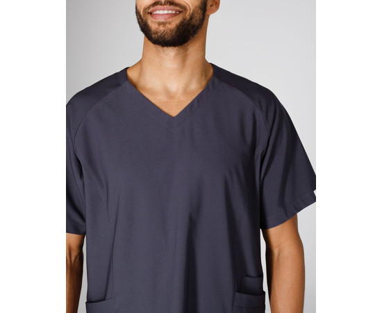 Изображение 7 Медицинский костюм мужской Аризона графит р. 46, "БЕЛЫЙ ХАЛАТ" 482-503-924, Размер: 46, Цвет: графит