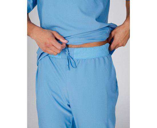 Изображение 8 Медицинский костюм мужской Аризона голубой р. 56, "БЕЛЫЙ ХАЛАТ" 482-333-924, Размер: 56, Цвет: голубой