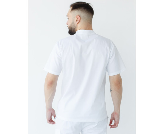 Зображення 3 Медична сорочка чоловіча Денвер біла р. 46, "БІЛИЙ ХАЛАТ" 427-324-679, Розмір: 46, Цвет: білий