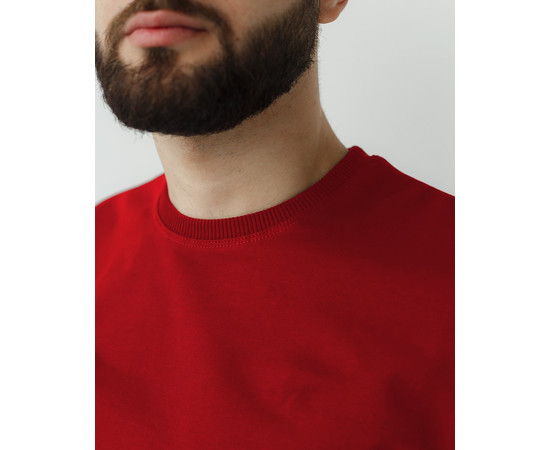 Зображення 4 Медичний світшот Нью-Йорк чоловічий бордовий р. L, "БІЛИЙ ХАЛАТ" 326-349-730, Розмір: L, Цвет: бордовий