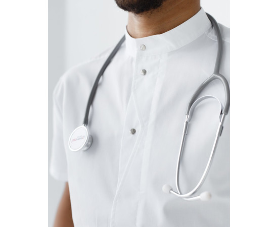 Зображення 4 Медичний костюм чоловічий Бостон білий р. 58, "БІЛИЙ ХАЛАТ" 485-324-679, Розмір: 58, Цвет: білий