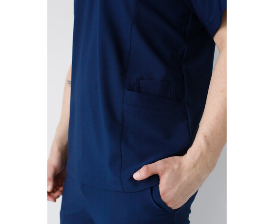 Зображення 5 Медичний костюм чоловічий Арізона синій р. 54, "БІЛИЙ ХАЛАТ" 482-322-924, Розмір: 54, Цвет: синий