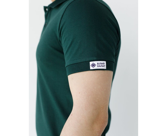 Изображение 4 Медицинское поло мужское светло-зеленое р. XL, "БЕЛЫЙ ХАЛАТ" 148-485-677, Размер: XL, Цвет: светло-зеленый