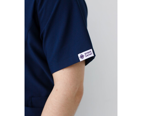 Зображення 4 Медичний костюм чоловічий Арізона синій р. 48, "БІЛИЙ ХАЛАТ" 482-322-924, Розмір: 48, Цвет: синий