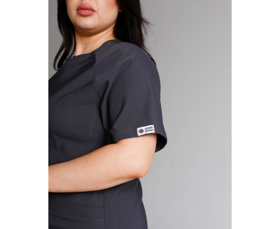 Зображення 6 Медичний жіночий костюм Арізона графіт р. 46, "БІЛИЙ ХАЛАТ" 468-503-924, Розмір: 46, Цвет: графіт