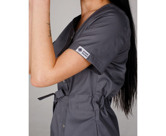 Зображення 7 Медичний костюм жіночий Наомі темно-сірий р. 42, "БІЛИЙ ХАЛАТ" 331-408-679, Розмір: 42, Цвет: темно-сірий