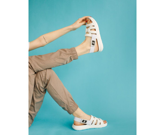 Изображение 5 Медицинские женские сандалии Eva белые р. 36, "БЕЛЫЙ ХАЛАТ" 496-324-929, Размер: 36, Цвет: белый