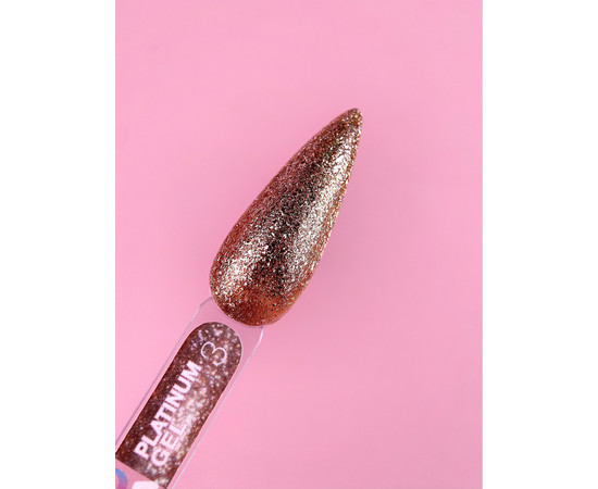 Зображення 2 Гель з блискітками для нігтів LUNAMoon Platinum Gel №3, 5 мл, Об'єм (мл, г): 5, Колір: 03