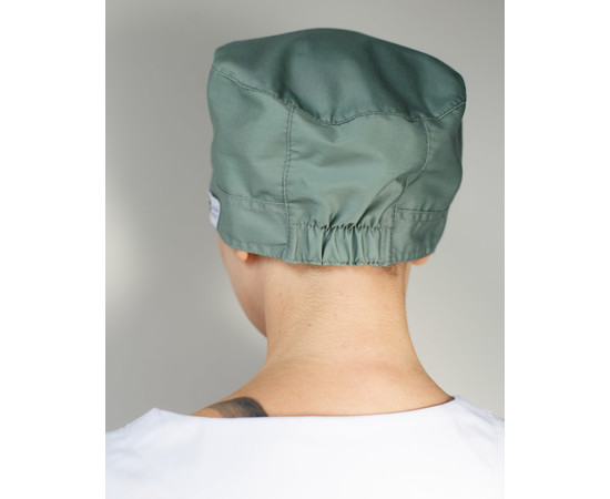Зображення 3 Медична шапочка оливкова, "БІЛИЙ ХАЛАТ" 169-327-667, Цвет: оливковий