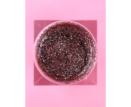 Зображення 3 Гель з блискітками для нігтів LUNAMoon Platinum Gel №4, 5 мл, Об'єм (мл, г): 5, Колір: 04