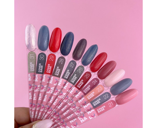 Изображение 2 Камуфлирующая база для гель-лака LUNAMoon Cover Base №23, 13 мл, Объем (мл, г): 13, Цвет: 23