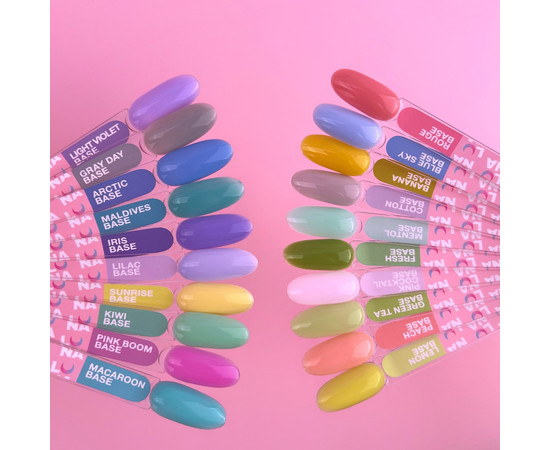 Зображення 2 Камуфлююча база для гель-лаку LUNAMoon Green Tea Base, 13 мл, Об'єм (мл, г): 13, Колір: Green Tea