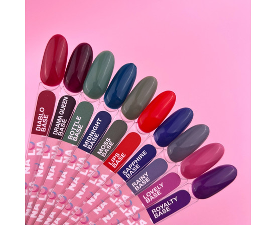 Зображення 2 Камуфлююча база для гель-лаку LUNAMoon Lips Base, 13 мл, Об'єм (мл, г): 13, Колір: Lips