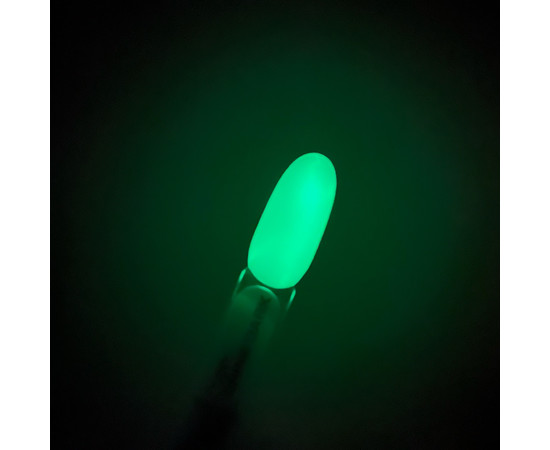 Зображення 3 Топ для гель-лаку, що світиться у темряві LUNAMoon Top Shine Dark Green, 13 мл