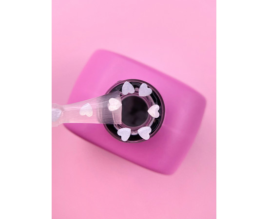 Зображення 2 Топ для гель-лаку LUNAMoon Top Romantic White, 13 мл, Об'єм (мл, г): 13, Колір: White