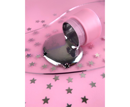 Зображення 4 Гель-фарба для нігтів LUNAMoon Metallic Gel №1, 5 мл