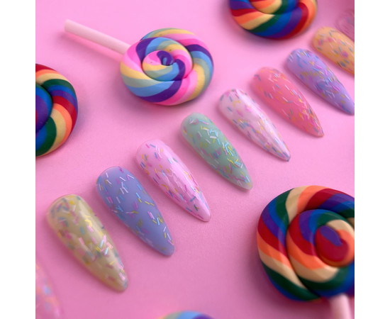 Зображення 2 Матовий топ для гель-лаку без липкого шару LUNAMoon Top Matte Ice Cream, 13 мл