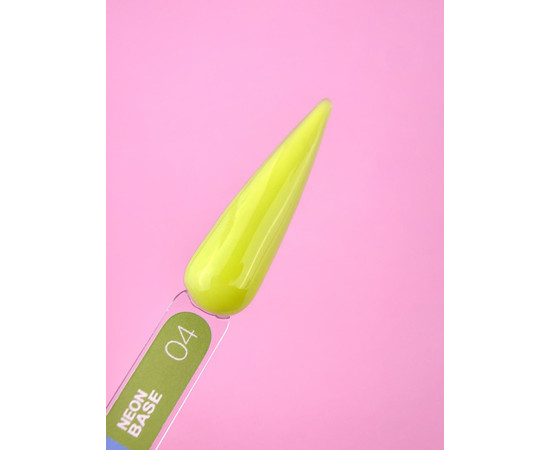 Зображення 12 Камуфлююча база для гель-лаку LUNAMoon Neon base №4, 13 мл, Об'єм (мл, г): 13, Колір: 04