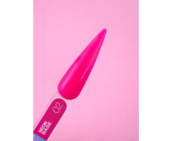 Зображення 12 Камуфлююча база для гель-лаку LUNAMoon Neon base №2, 13 мл, Об'єм (мл, г): 13, Колір: 02