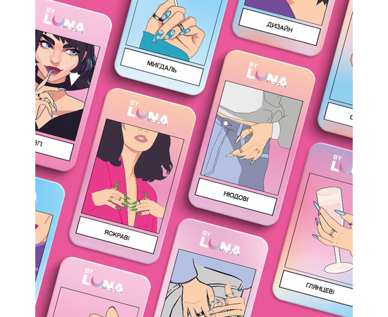 Зображення 3 Картки LUNAMoon Nails Secret Challenge