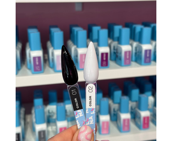 Зображення 3 Гель-лак LUNAMoon Color №01, 13 мл, Об'єм (мл, г): 13, Колір: 001