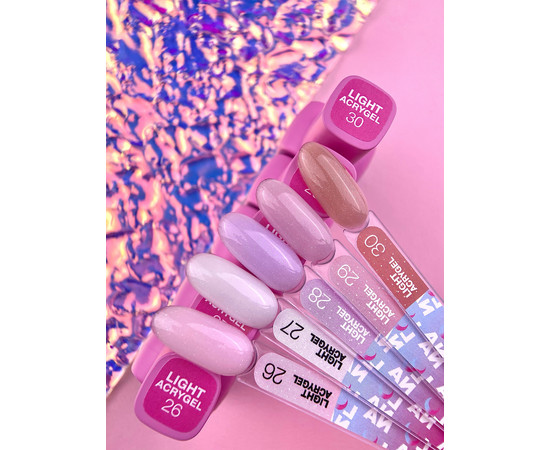Зображення 5 Рідкий гель моделюючий для нігтів LUNAMoon Light Acrygel №29, 13 мл, Об'єм (мл, г): 13, Колір: 29