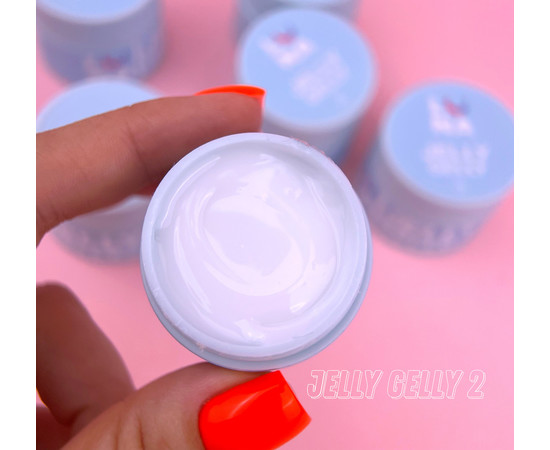 Зображення 2 Гель-желе для нігтів LUNAMoon Jelly Gelly №2, 15 мл, Об'єм (мл, г): 15, Колір: 02