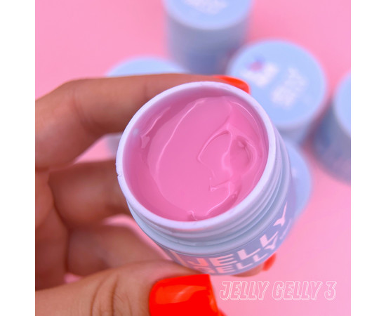 Зображення 2 Гель-желе для нігтів LUNAMoon Jelly Gelly №3, 15 мл, Об'єм (мл, г): 15, Колір: 03