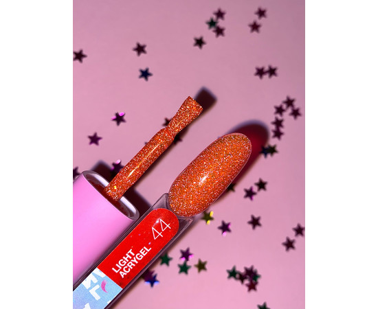 Зображення 2 Рідкий гель моделюючий для нігтів LUNAMoon Light Acrygel №44, 13 мл, Об'єм (мл, г): 13, Колір: 44