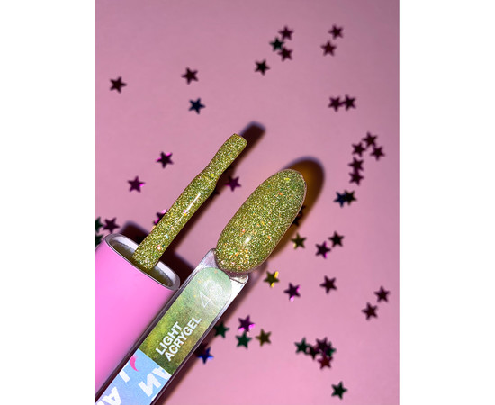 Зображення 18 Рідкий гель моделюючий для нігтів LUNAMoon Light Acrygel №43, 13 мл, Об'єм (мл, г): 13, Колір: 43