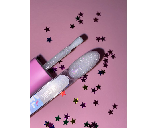 Зображення 10 Рідкий гель моделюючий для нігтів LUNAMoon Light Acrygel №39, 13 мл, Об'єм (мл, г): 13, Колір: 39