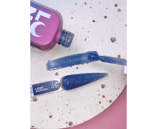 Зображення 20 Рідкий гель моделюючий для нігтів LUNAMoon Light Acrygel №41, 13 мл, Об'єм (мл, г): 13, Колір: 41