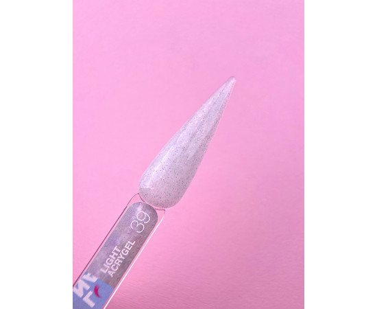 Зображення 17 Рідкий гель моделюючий для нігтів LUNAMoon Light Acrygel №39, 13 мл, Об'єм (мл, г): 13, Колір: 39