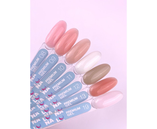 Зображення 3 Гель для нарощування нігтів LUNAMoon Premium Gel №12, 15 мл, Об'єм (мл, г): 15, Колір: 12