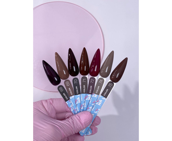 Зображення 4 Гель-лак LUNAMoon Color №68, 13 мл, Об'єм (мл, г): 13, Колір: 068