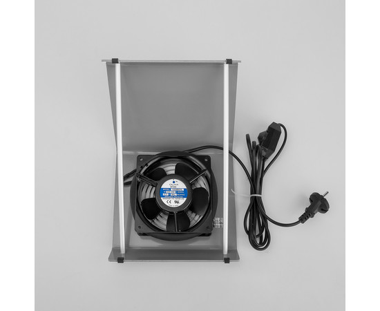 Зображення 3 Витяжка для манікюру настільна ÜLKA Mini 19 Вт, сіра, Колір: сірий