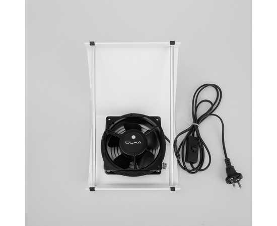 Зображення 3 Витяжка для манікюру настільна ÜLKA Basic 65 Вт, біла, Колір: білий