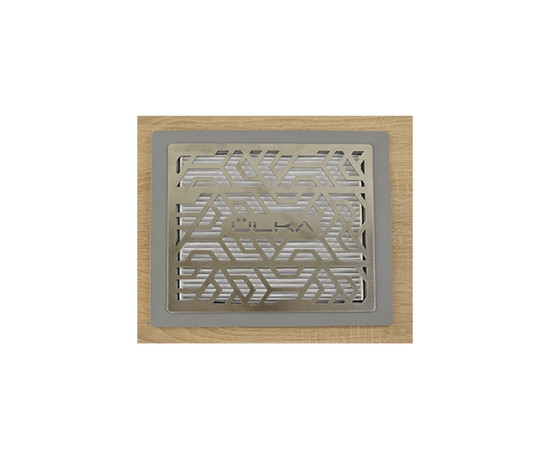 Зображення 3 Витяжка для манікюру врізна ÜLKA Premium 90 Вт, сіра, Колір: сірий