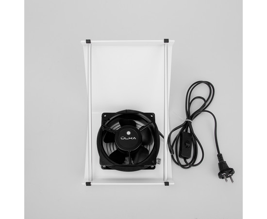 Зображення 4 Витяжка для манікюру настільна ÜLKA Mini 19 Вт, біла, Колір: білий