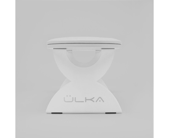 Зображення 2 Підставка під руки ÜLKA з металевими ніжками біла