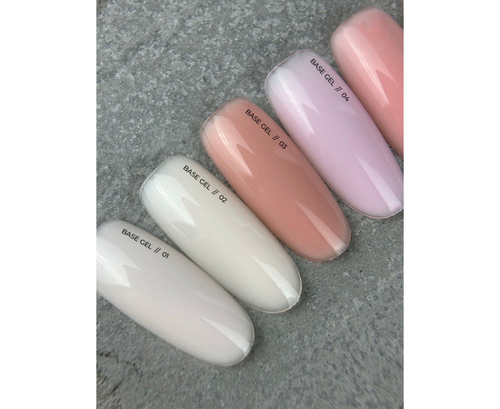 Зображення 3 Гель для нігтів Siller Base Gel №03, 15 мл, Об'єм (мл, г): 15, Колір: 03