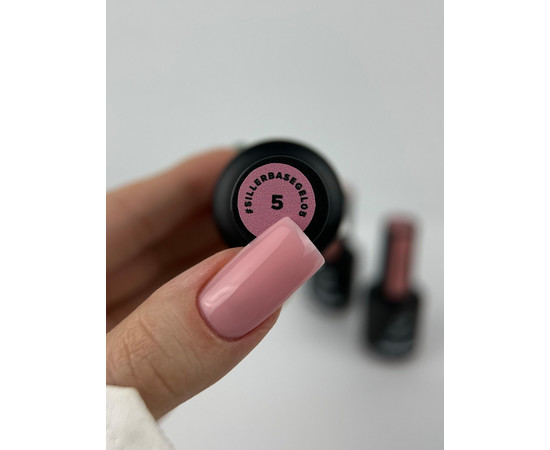 Зображення 2 Гель для нігтів Siller Base Gel №05, 15 мл, Об'єм (мл, г): 15, Колір: 05