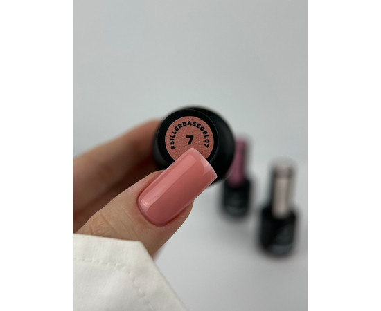 Зображення 2 Гель для нігтів Siller Base Gel №07, 15 мл, Об'єм (мл, г): 15, Колір: 07