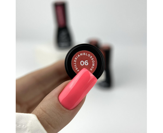 Зображення 2 Гель-лак для нігтів Siller Blossom №06, 8 мл, Об'єм (мл, г): 8, Колір: 06