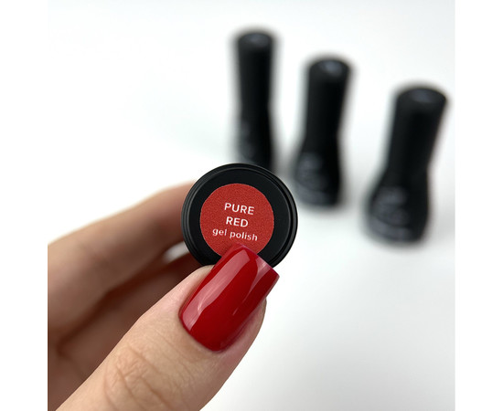 Зображення 3 Гель-лак для нігтів Siller Pure Red, 8 мл, Об'єм (мл, г): 8, Колір: Red