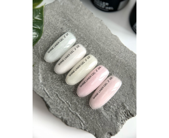 Зображення 2 Гель - желе, що моделює Siller Shine Liner Gel №05, 15 мл, Об'єм (мл, г): 15, Колір: 05