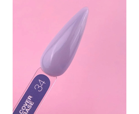 Зображення 3 Камуфлююча база для гель-лаку LUNAMoon Cover Base № 34, 13 мл, Об'єм (мл, г): 13, Колір: 034