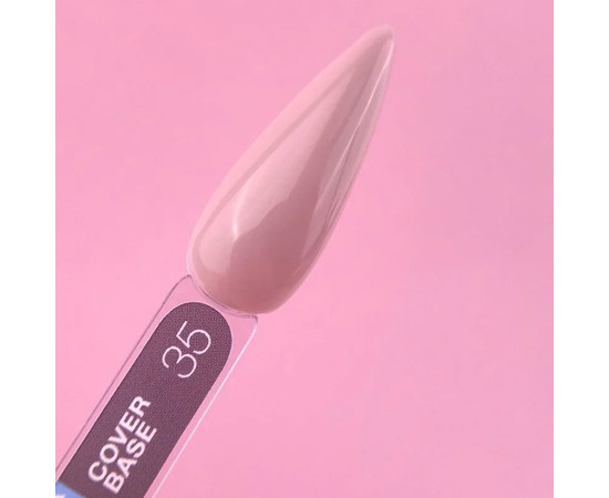 Зображення 3 Камуфлююча база для гель-лаку LUNAMoon Cover Base № 35, 13 мл, Об'єм (мл, г): 13, Колір: 035