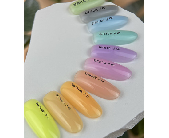 Зображення 3 Гель для нігтів Siller Zefir Gel №09, 15 мл, Об'єм (мл, г): 15, Колір: 09